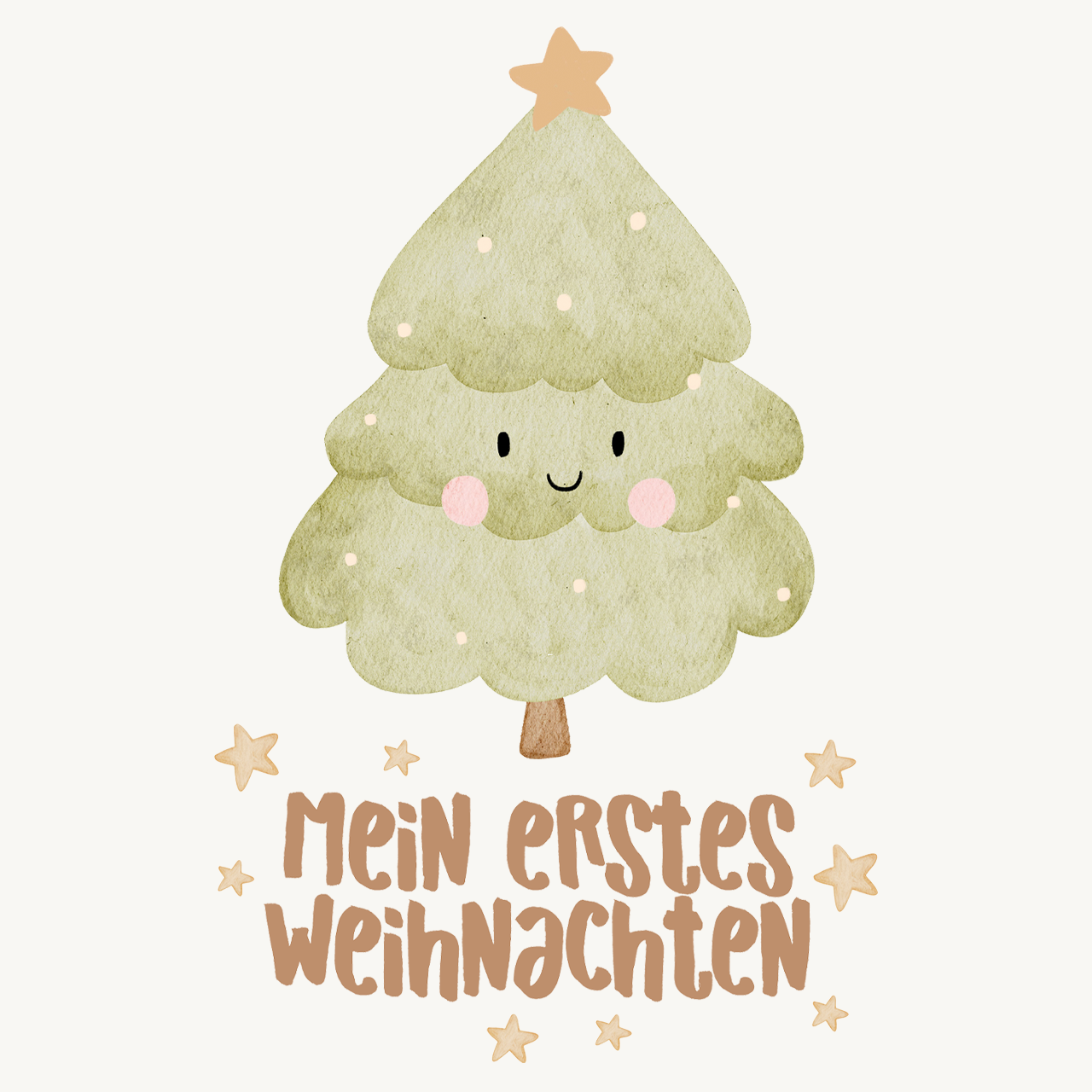 Hej Hanni Bügelbild Weihnachten Mein erstes Weihnachten