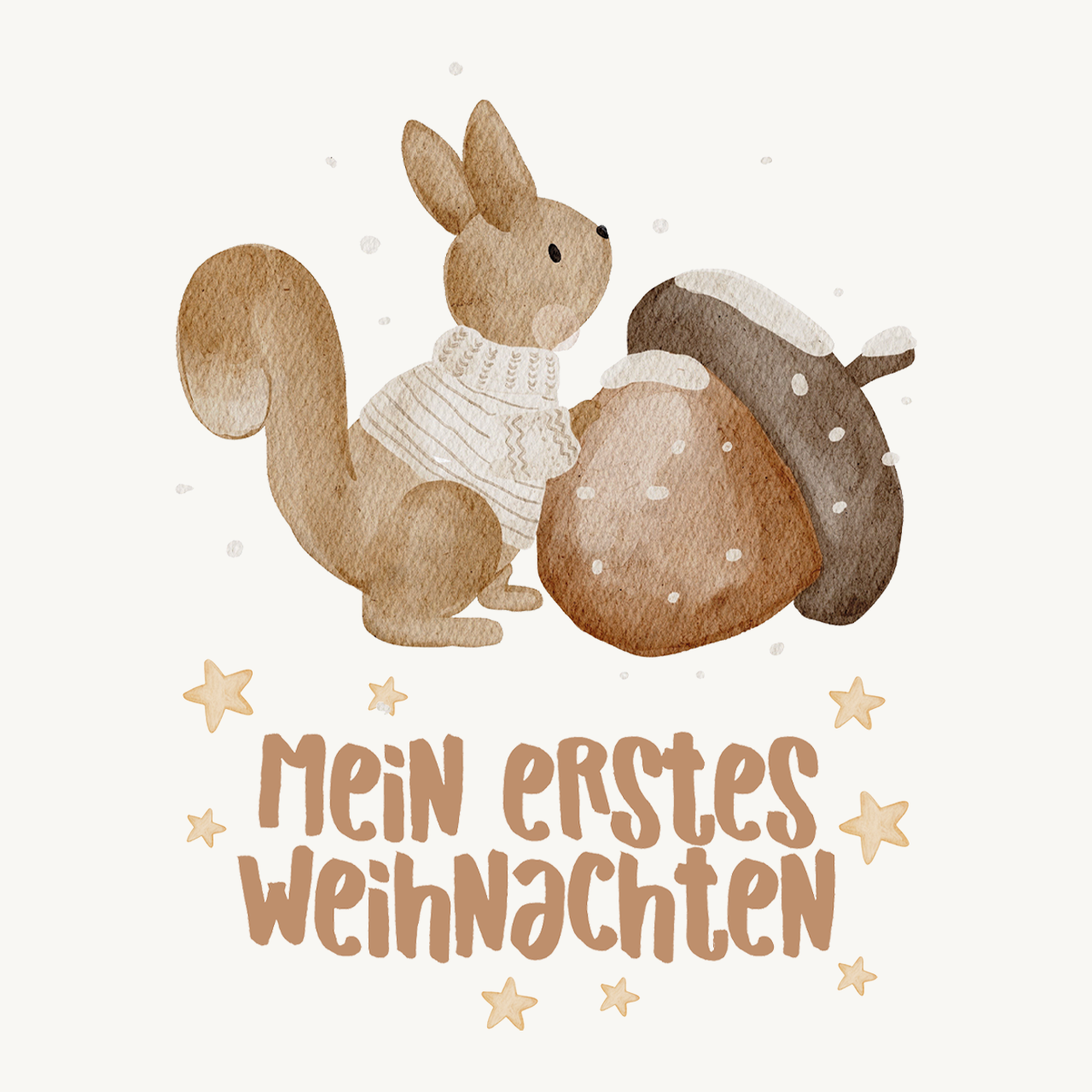 Hej Hanni Bügelbild Weihnachten Mein erstes Weihnachten