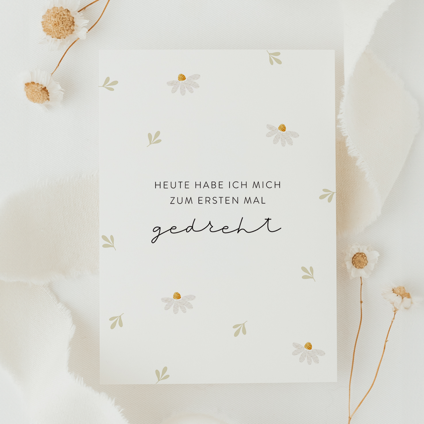 Hej Hanni Meilensteinkarten Baby