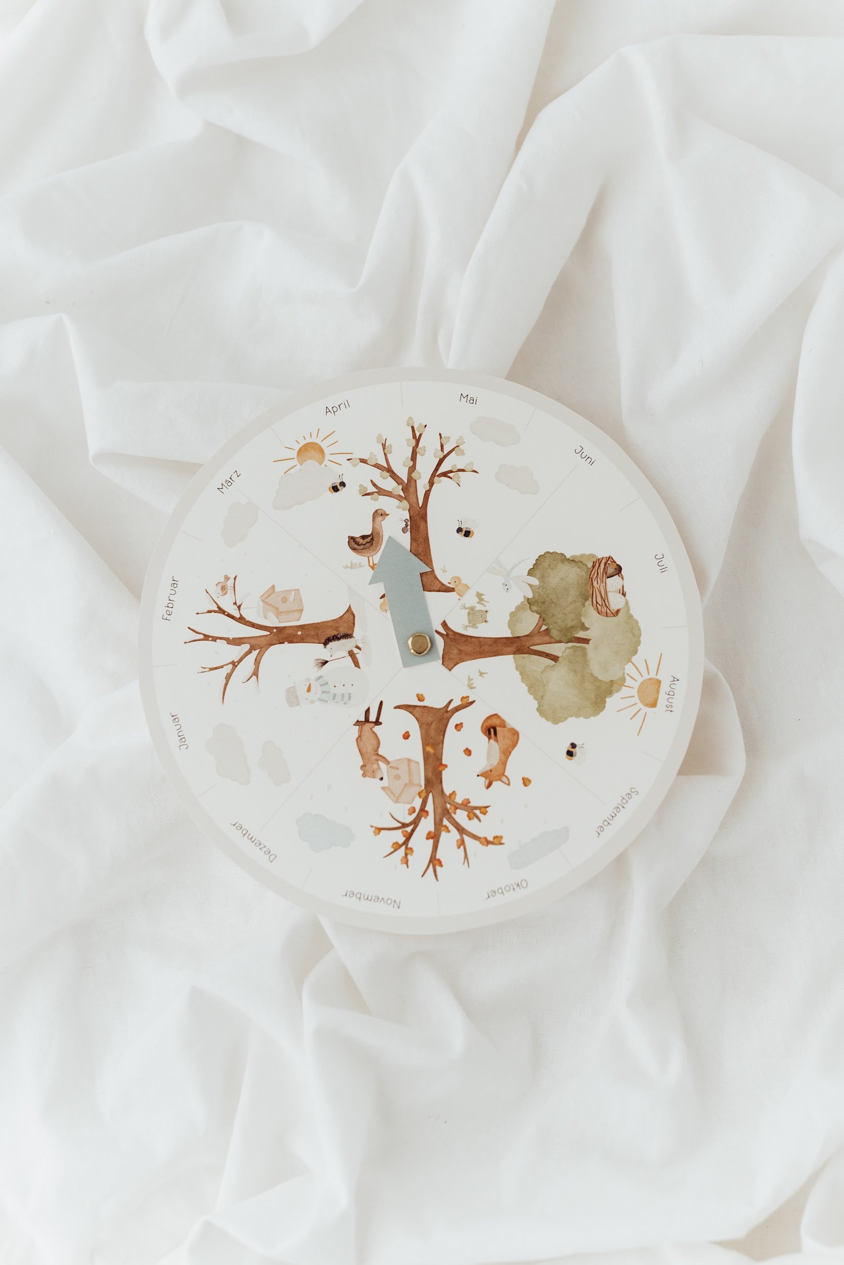 Hej Hanni Jahreszeiten-Uhr