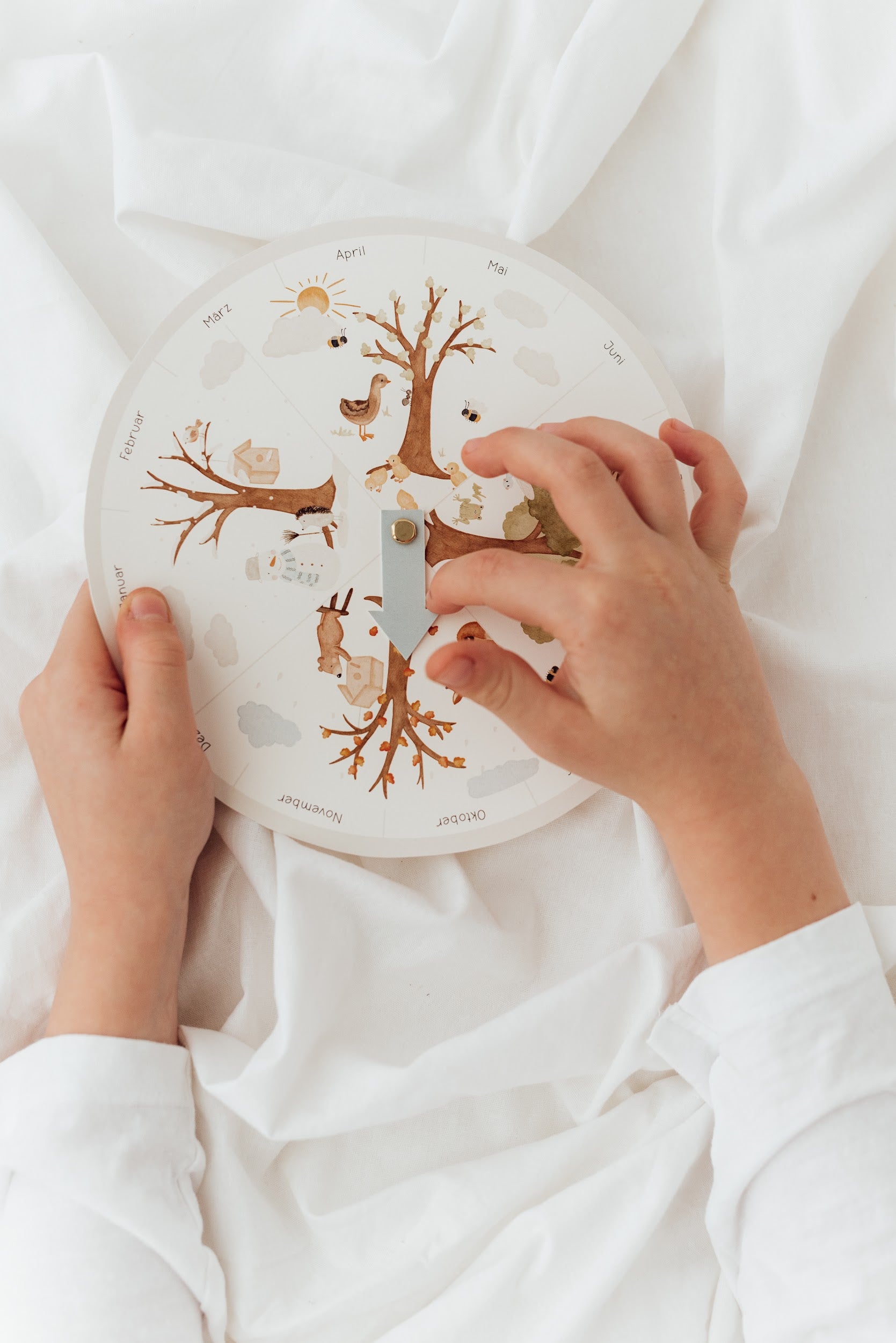 Hej Hanni Jahreszeiten-Uhr