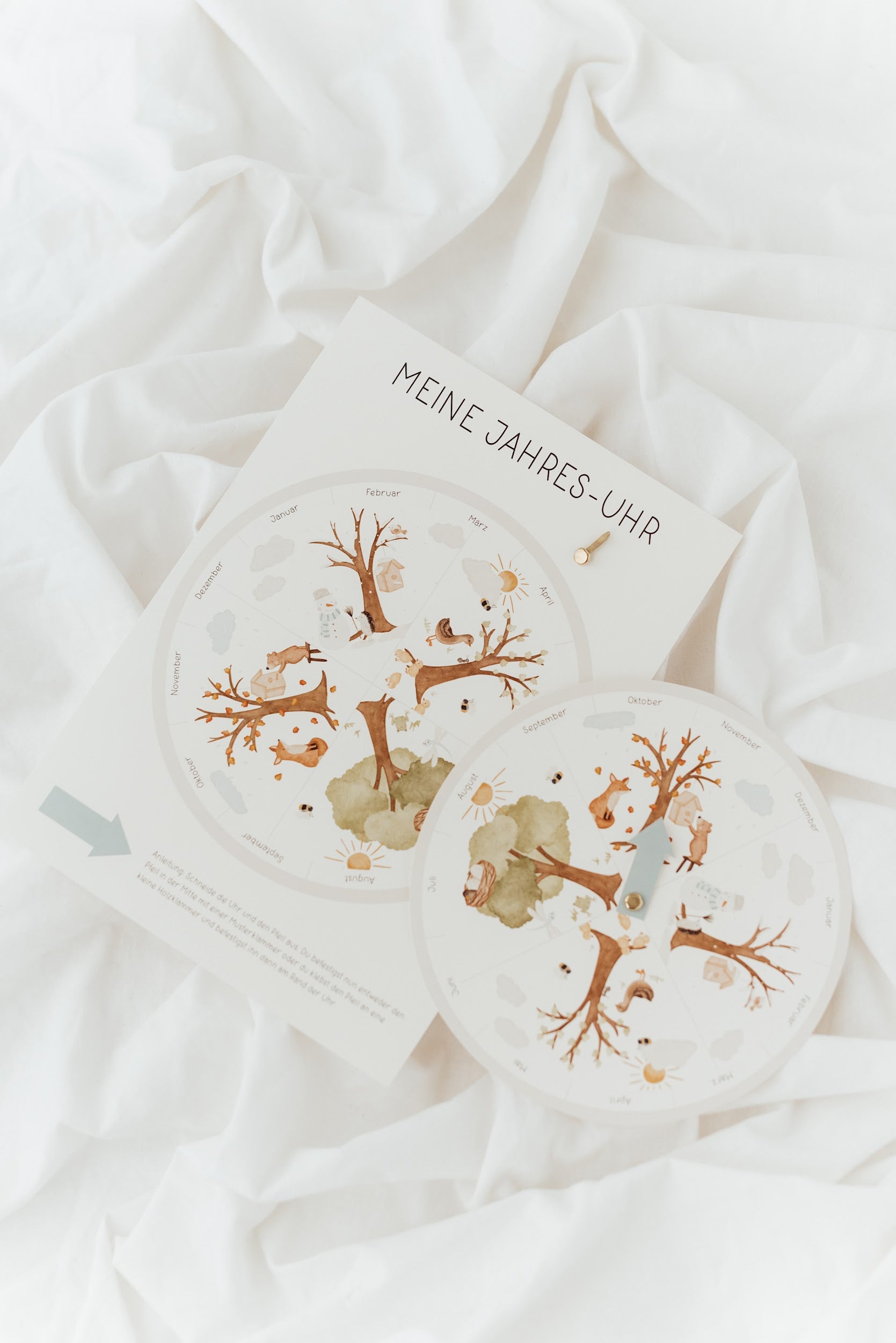 Hej Hanni Jahreszeiten-Uhr