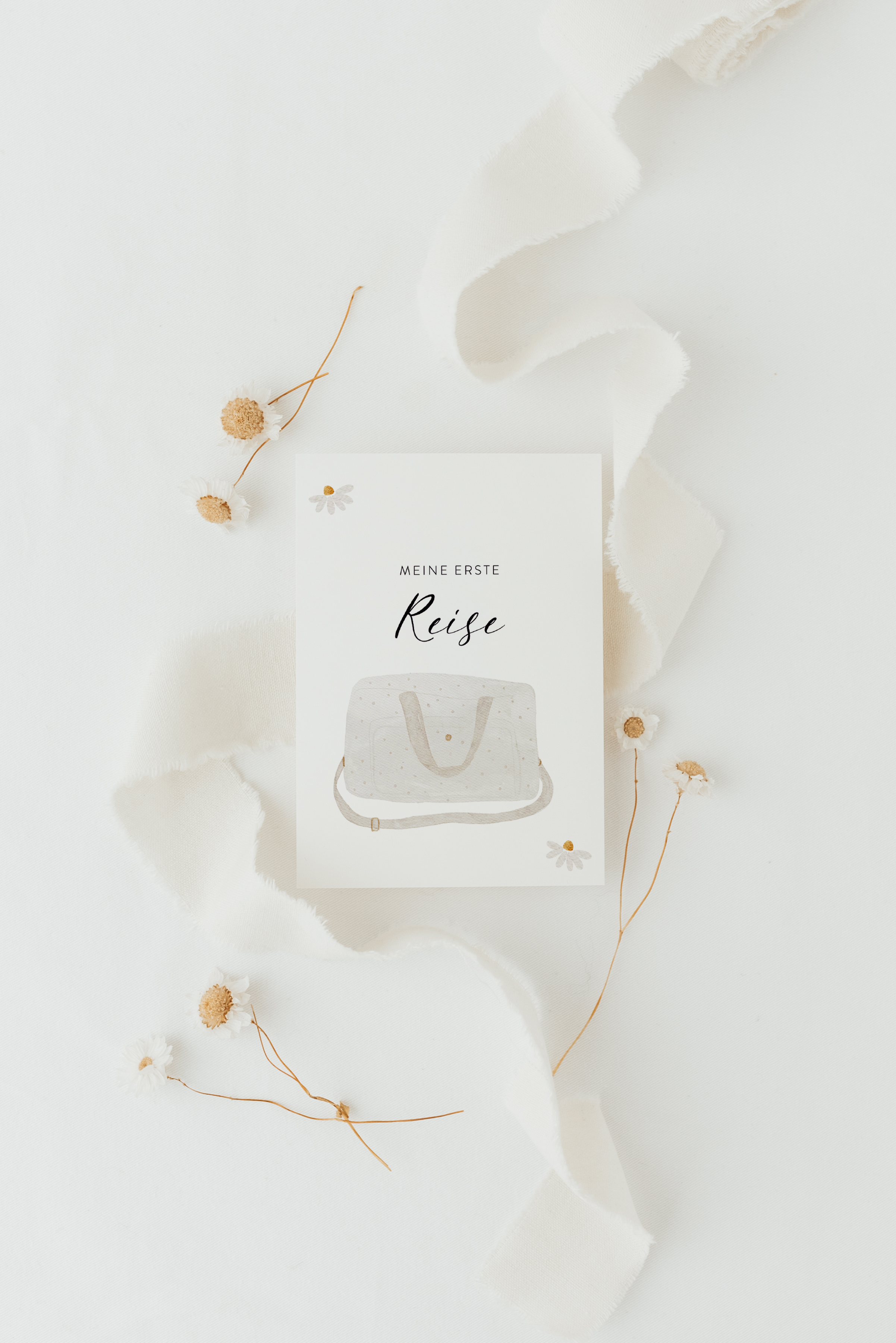 Hej Hanni Meilensteinkarten Floral Baby