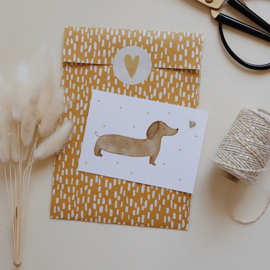 Hej Hanni Minikarte Dackel A7