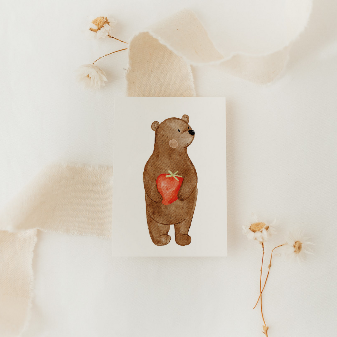 Hej Hanni Minikarte Erdbär A7