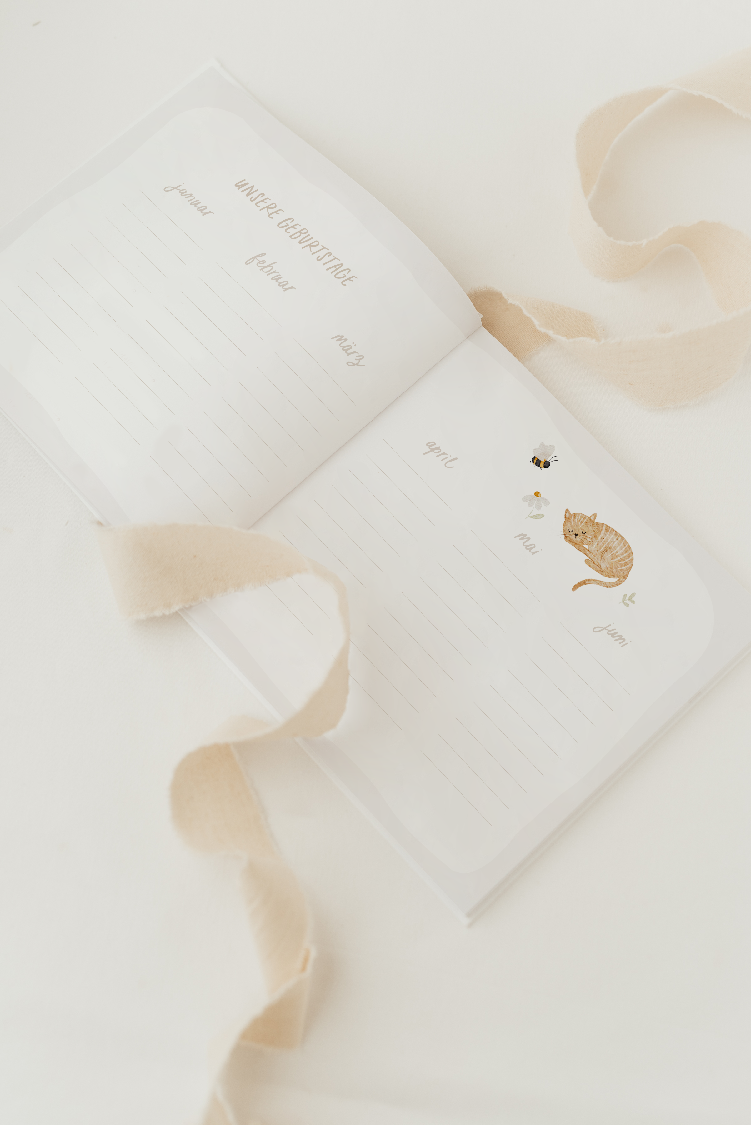 Hej Hanni Freundebuch Tiere