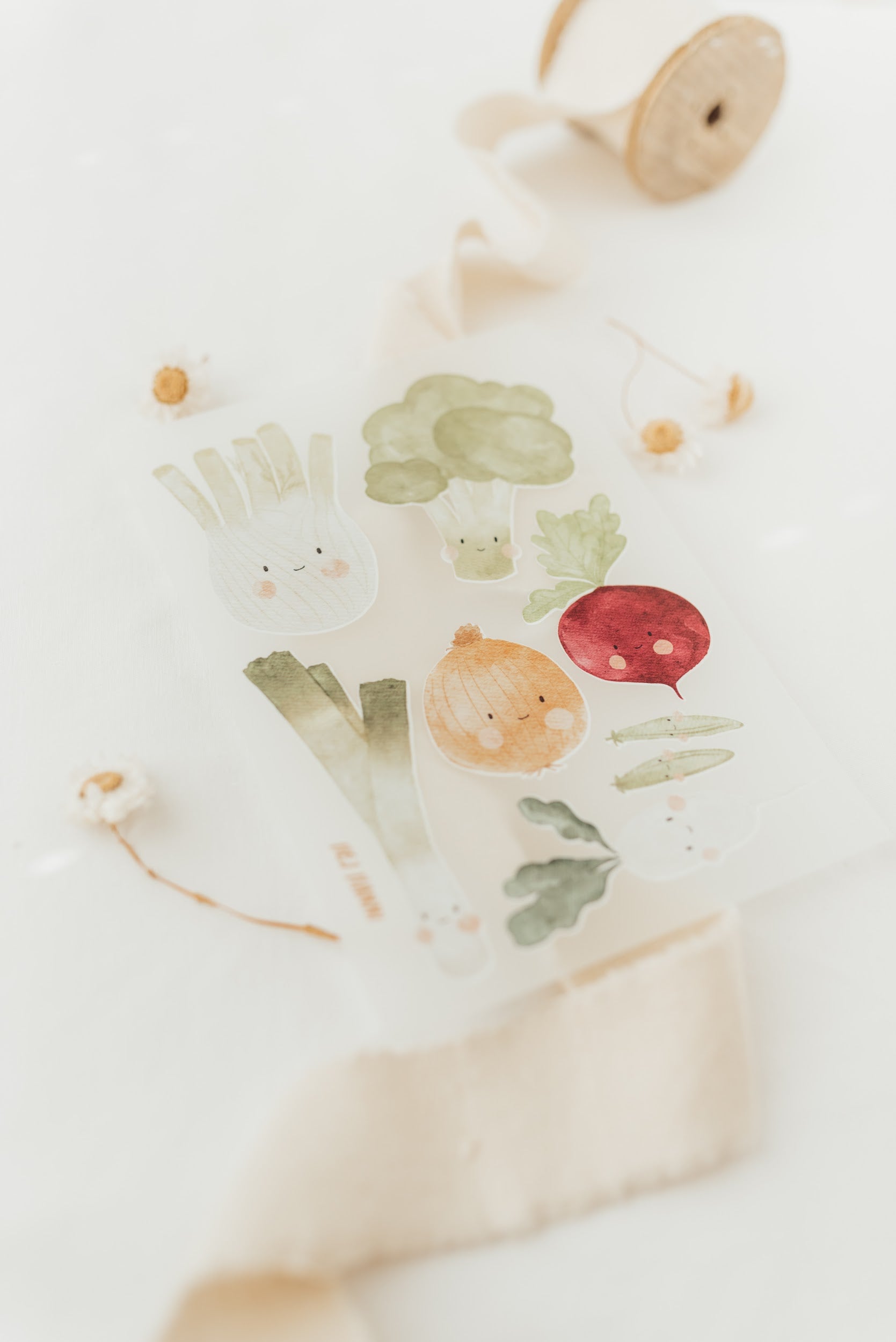 Hej Hanni Bügelbilderset Gemüse