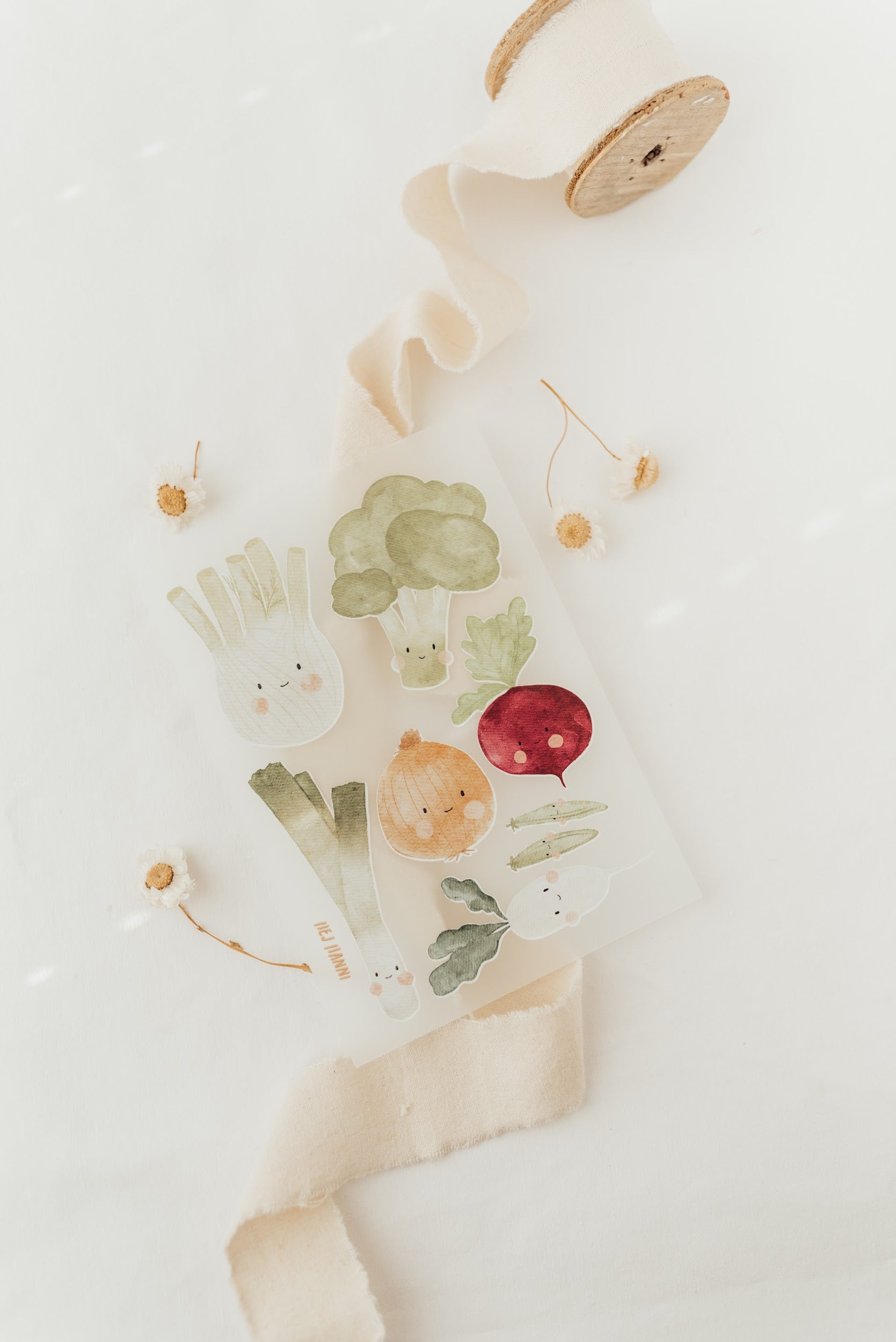 Hej Hanni Bügelbilderset Gemüse