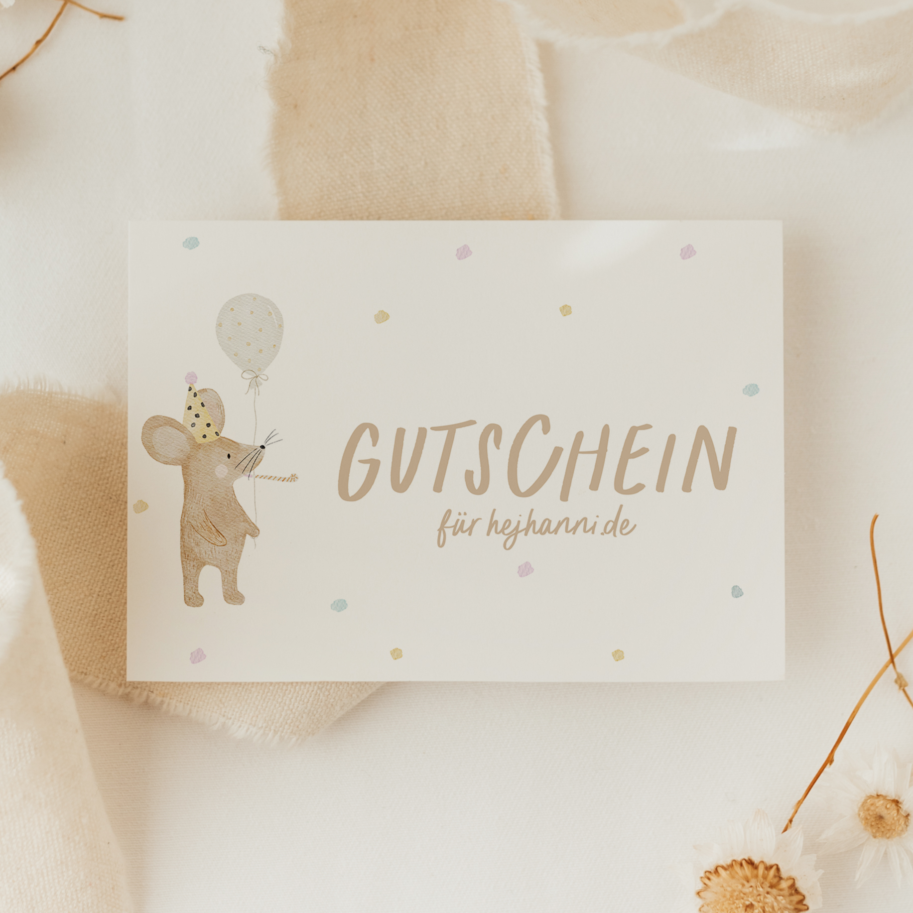 Hej Hanni Geschenkgutschein