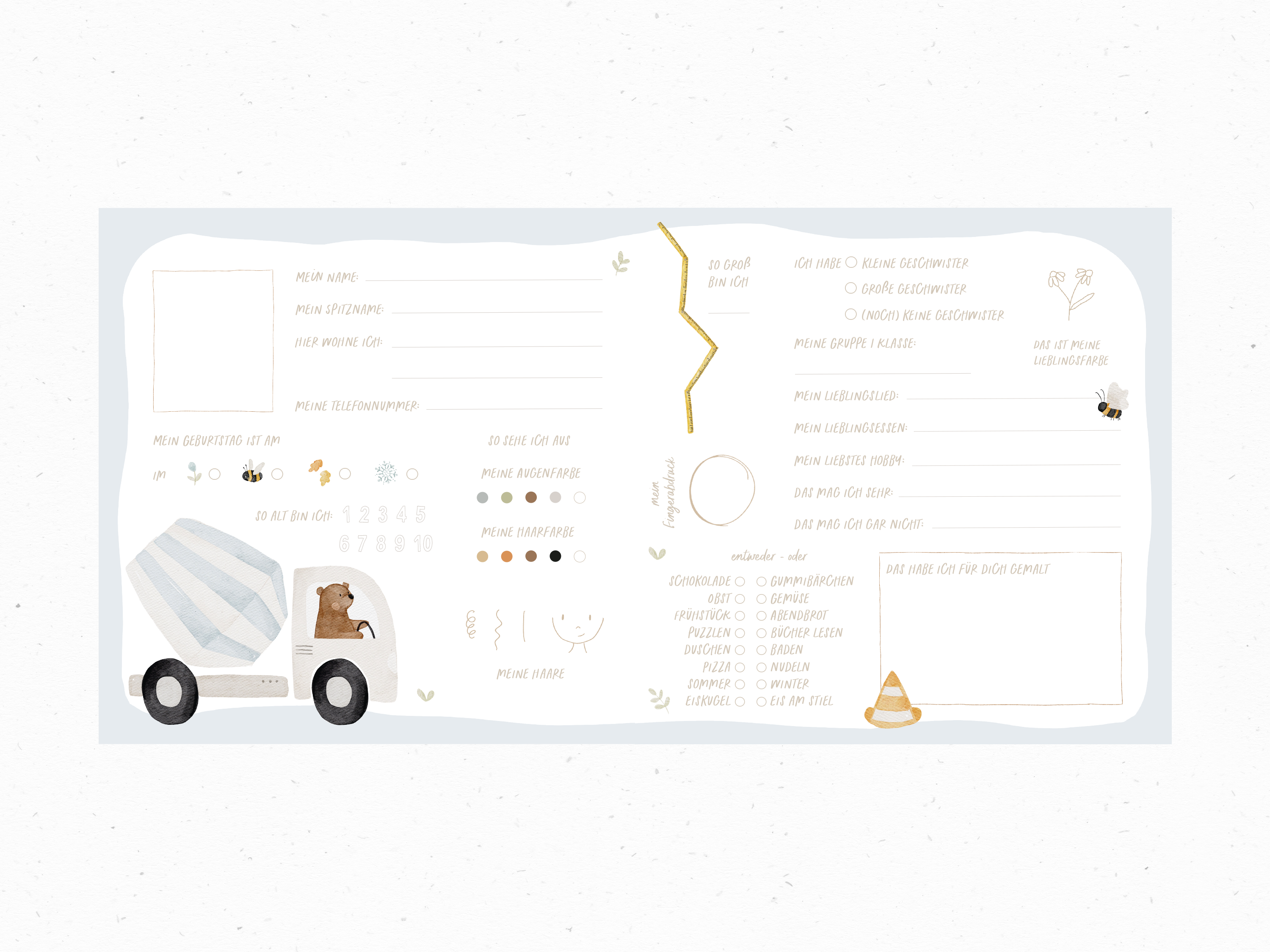 Hej Hanni Freundebuch Fahrzeuge