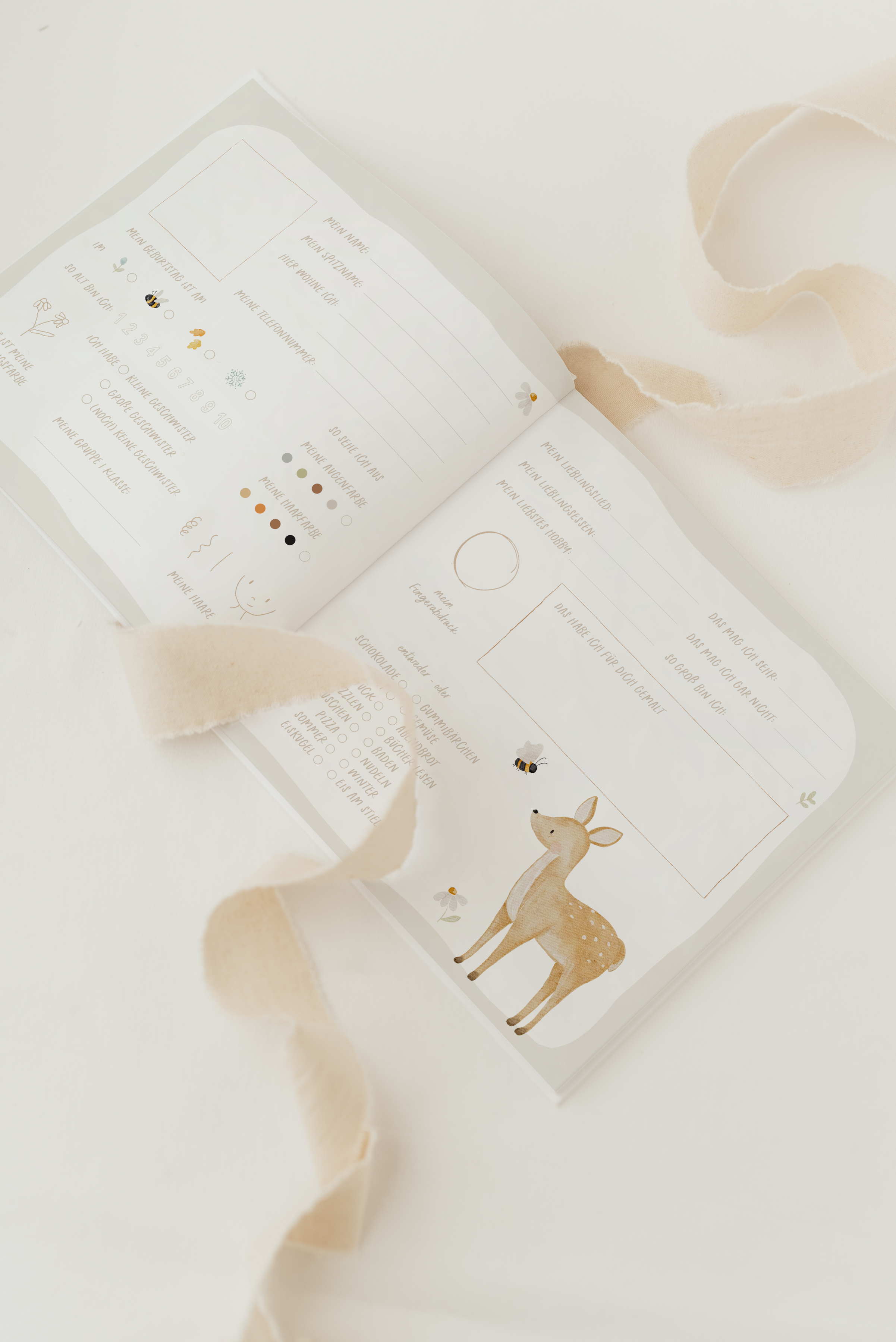 Hej Hanni Freundebuch Tiere