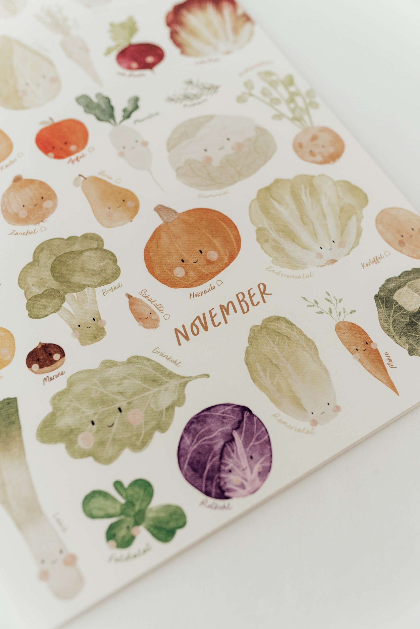 Hej Hanni Saisonkalender für Kinder A3 immerwährend