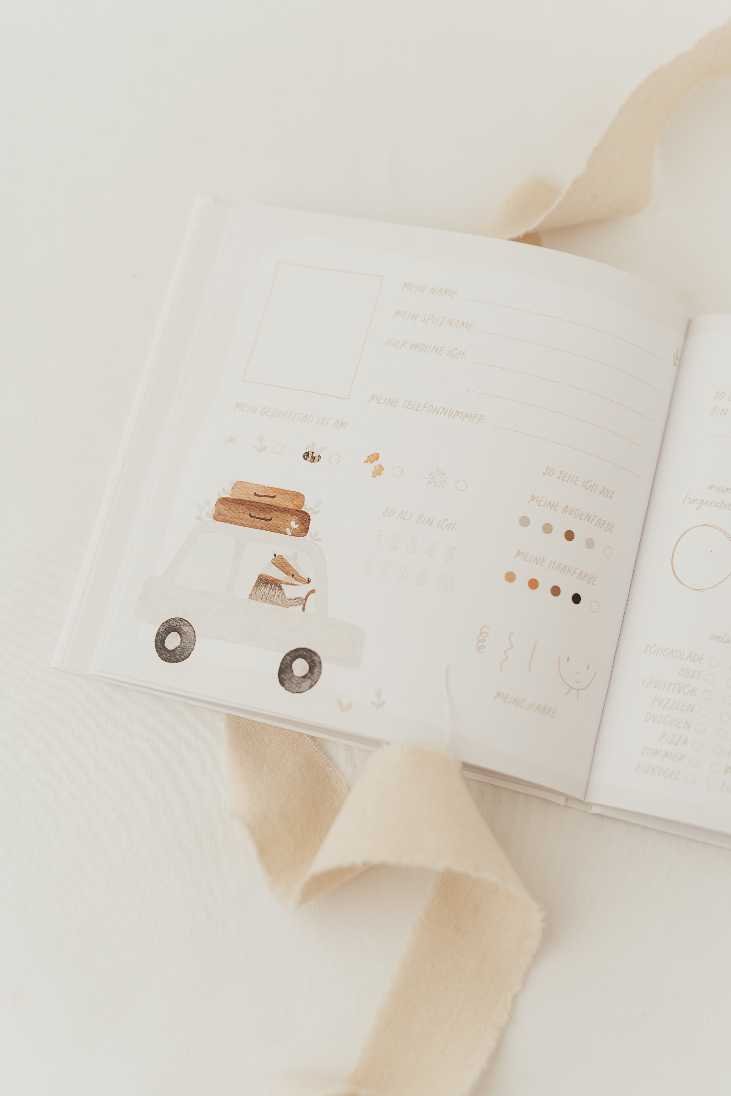 Hej Hanni Freundebuch Tiere