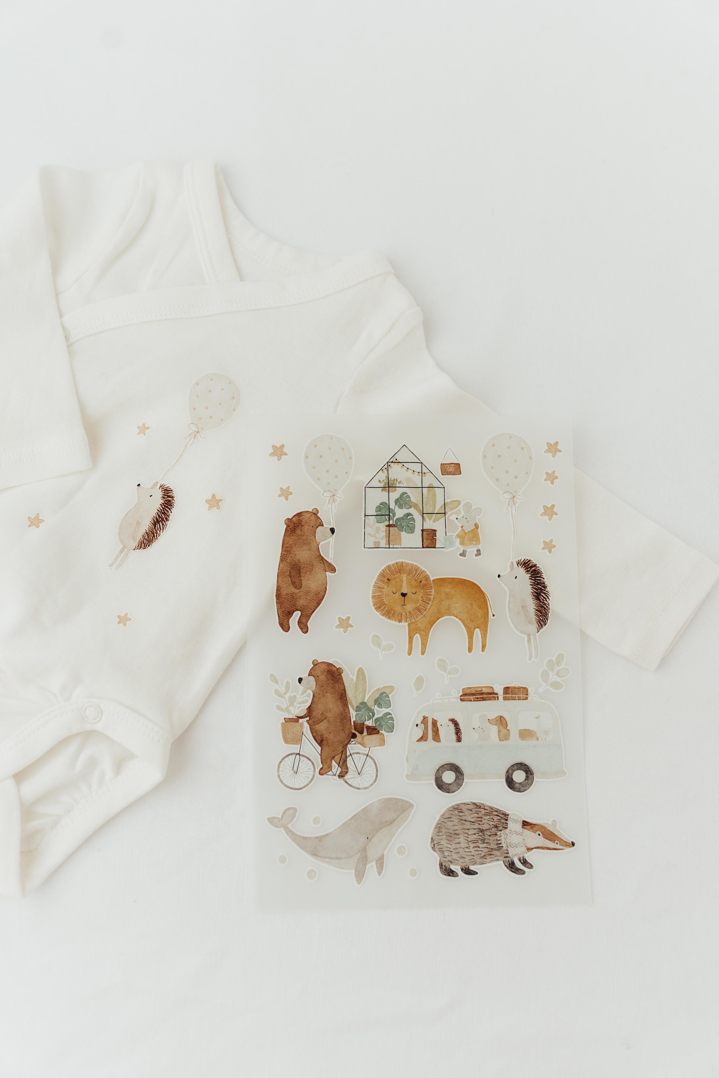 Hej Hanni Bügelbilderset Winter und Weihnachten A5