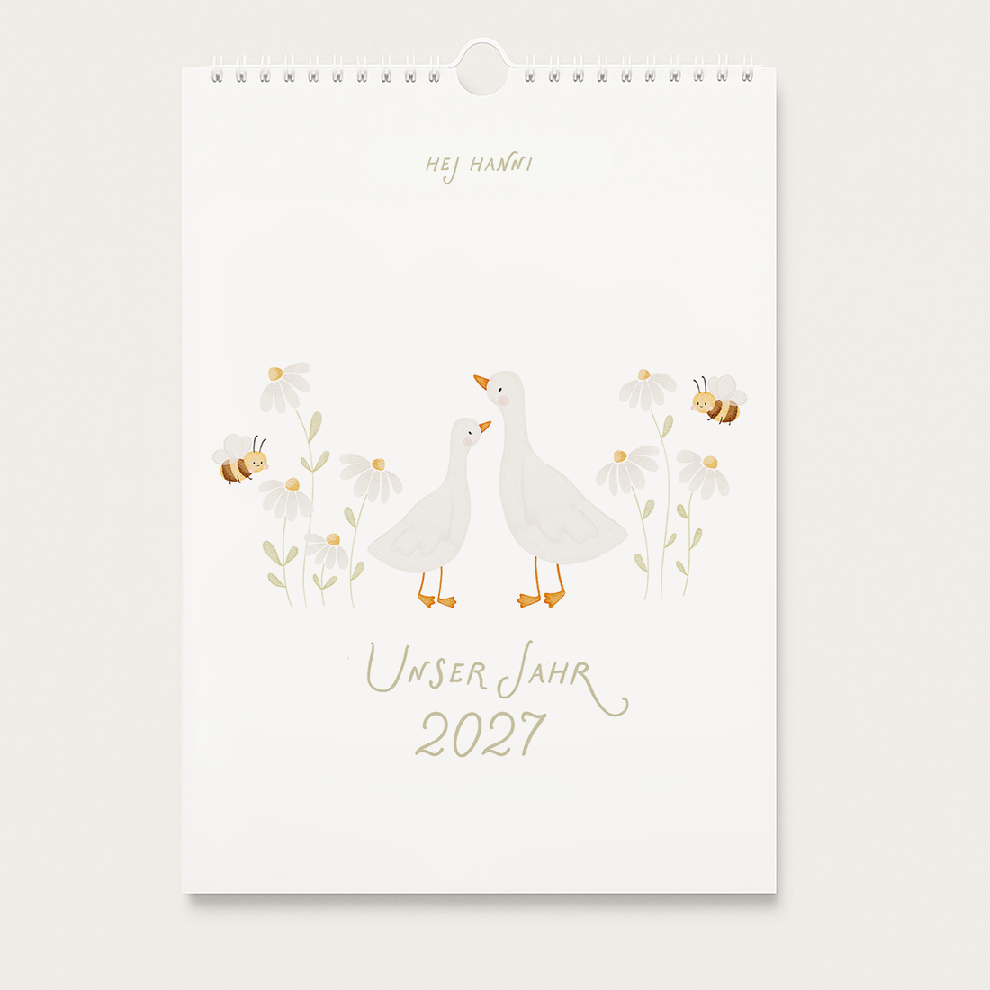 Hej Hanni Familienkalender 2027