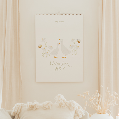 Hej Hanni Familienkalender 2027