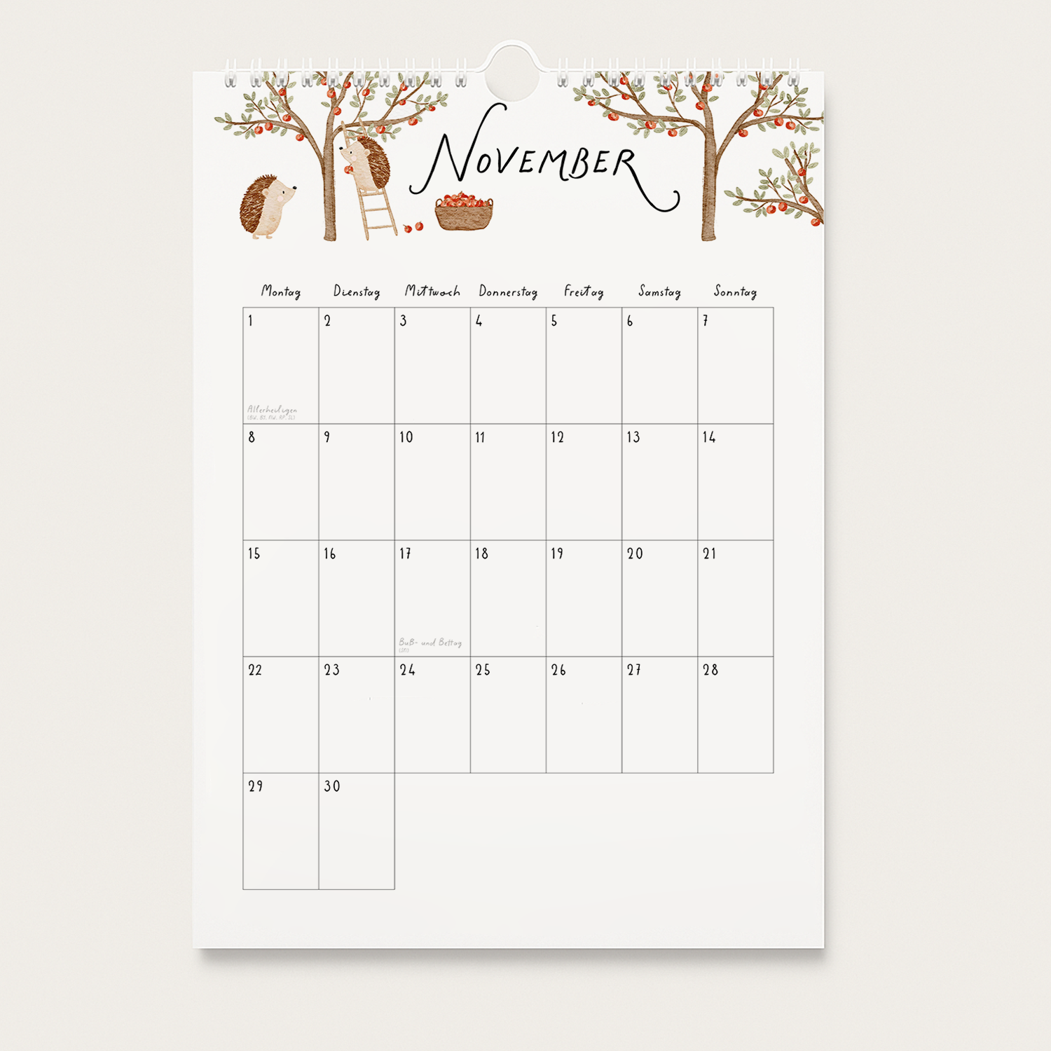 Hej Hanni Kinderkalender A4 2027