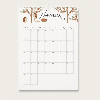 Hej Hanni Kinderkalender A4 2027