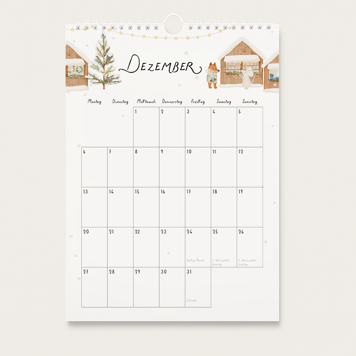 Hej Hanni Kinderkalender A4 2027