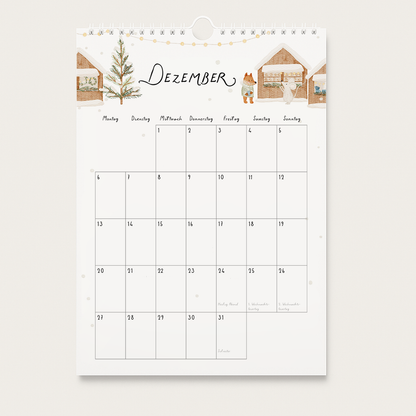 Hej Hanni Kinderkalender A4 2027