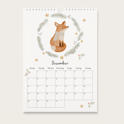 Hej Hanni Kinderkalender 2026 A4
