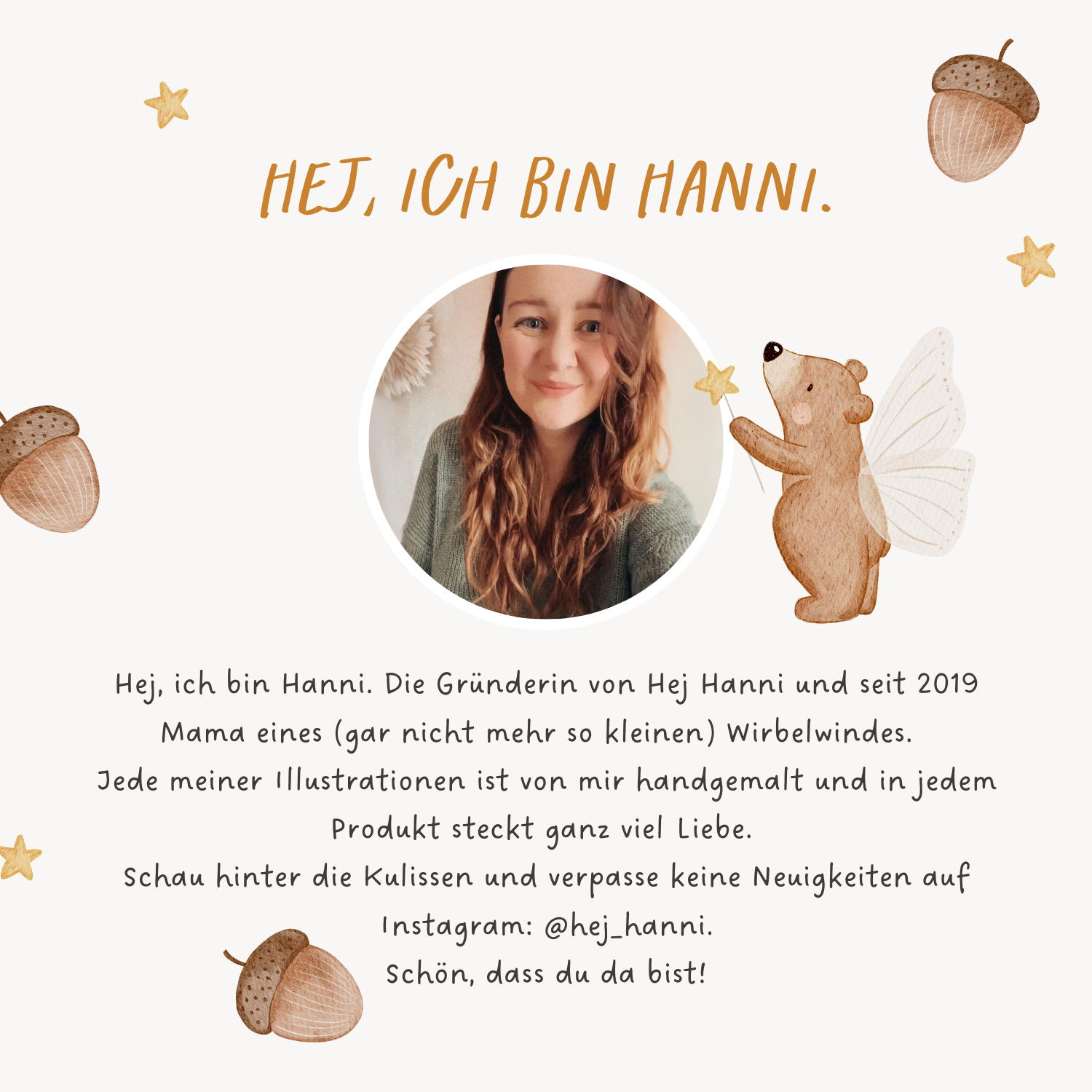 Hej Hanni Bügelbilderset A6 Löwe, Mammut &amp; Eichhörnchen