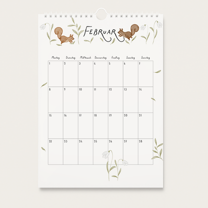 Hej Hanni Kinderkalender A4 2027