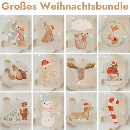 Unser Weihnachtsbundle mit den beliebtesten Bügelbildern
