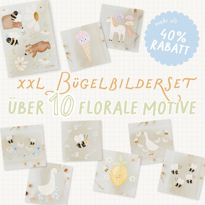 Hej Hanni Bügelbilderset XXL