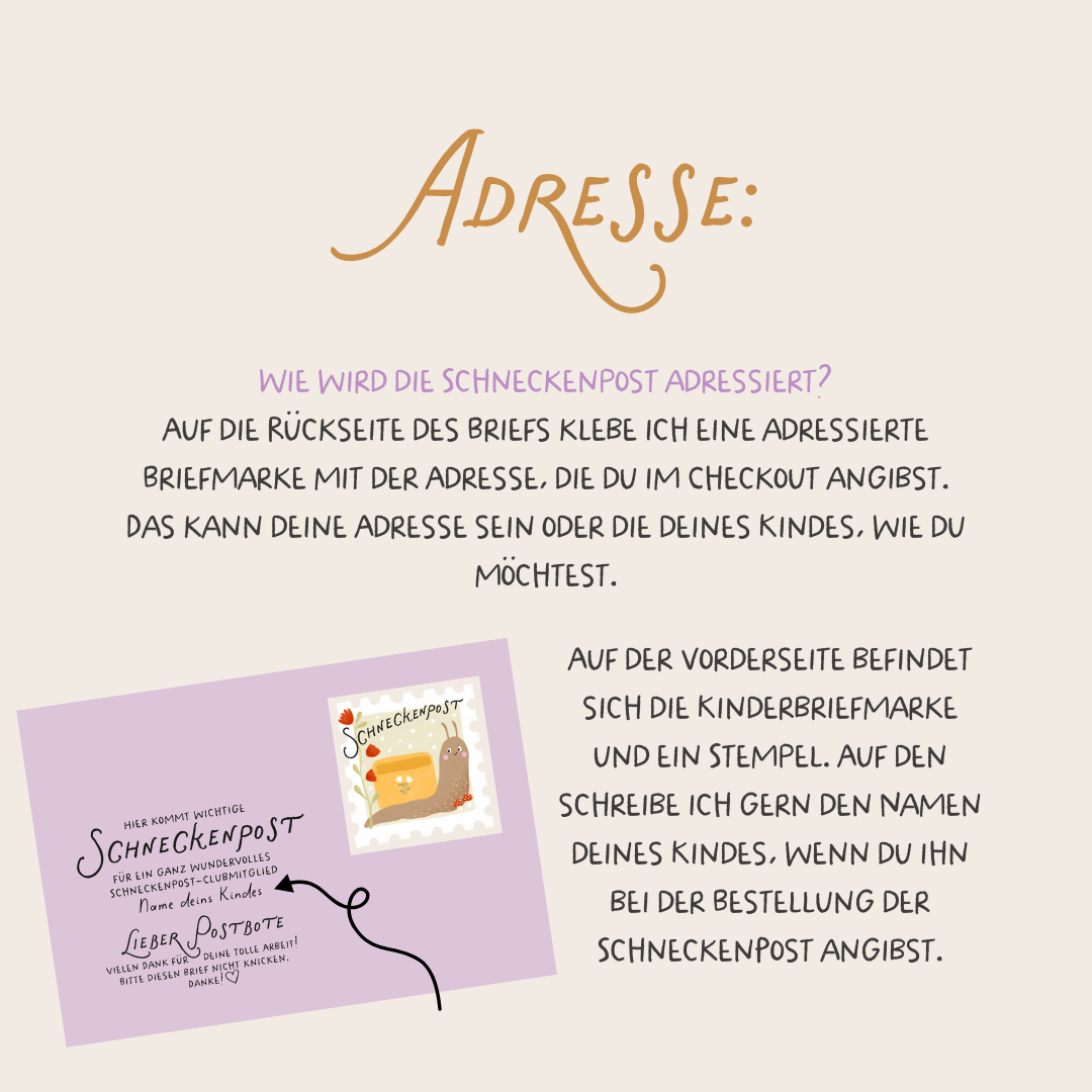 Schneckenpost – Monat Februar