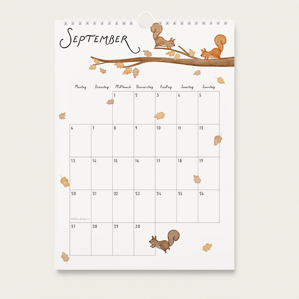 Hej Hanni Kinderkalender A4 2027