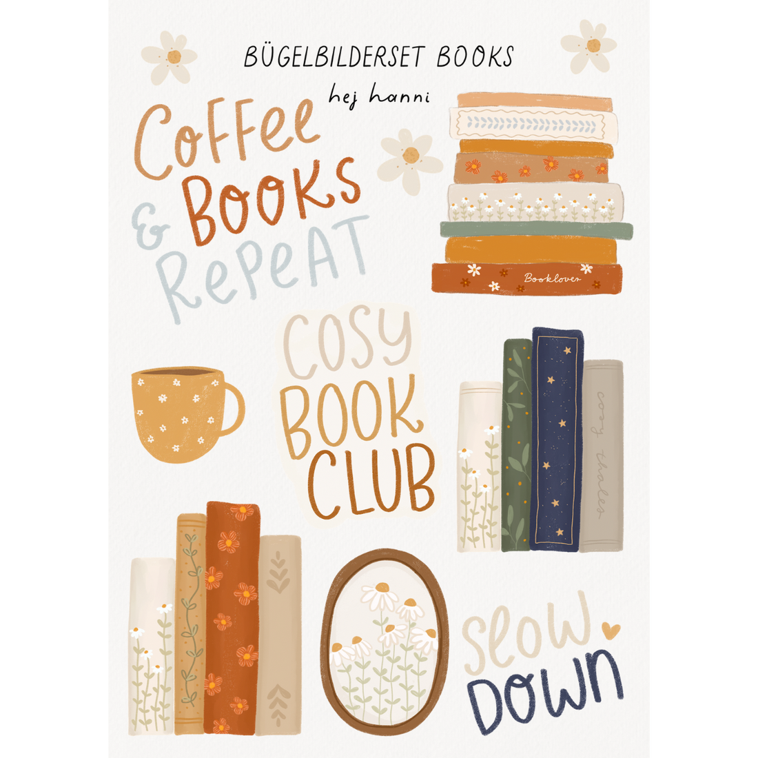 Hej Hanni Bügelbilderset A6 Bücher