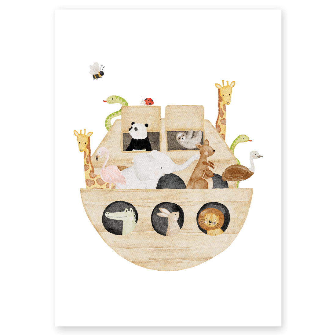 Kinderposter Arche Noah