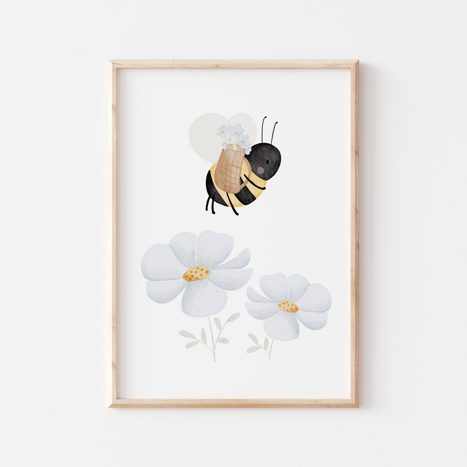 Posterset Bienen