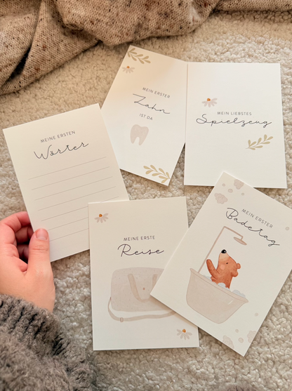 Hej Hanni Meilensteinkarten Baby