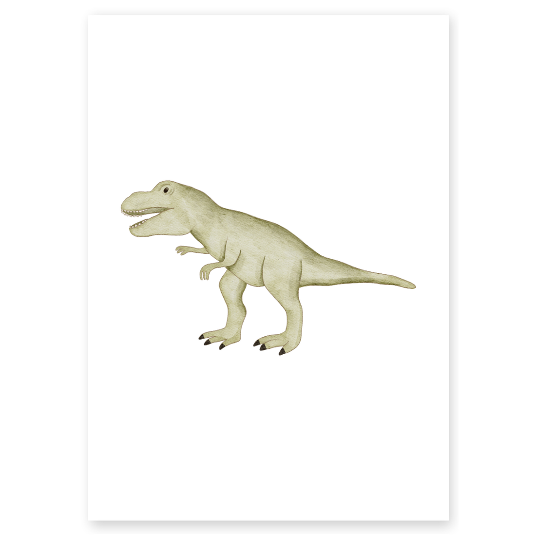 Kinderposter Dinosaurier - T-Rex