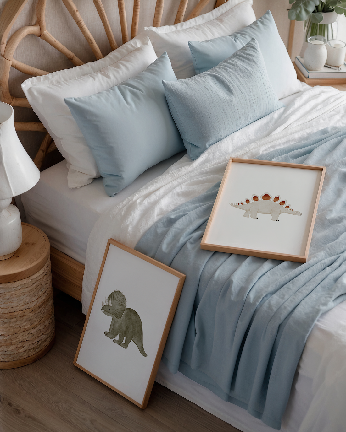 Kinderposter Dinosaurier - Triceratops