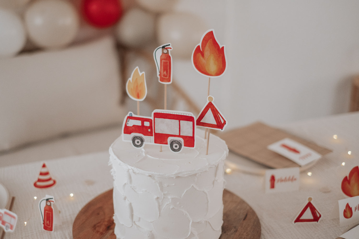 Caketopper Feuerwehr