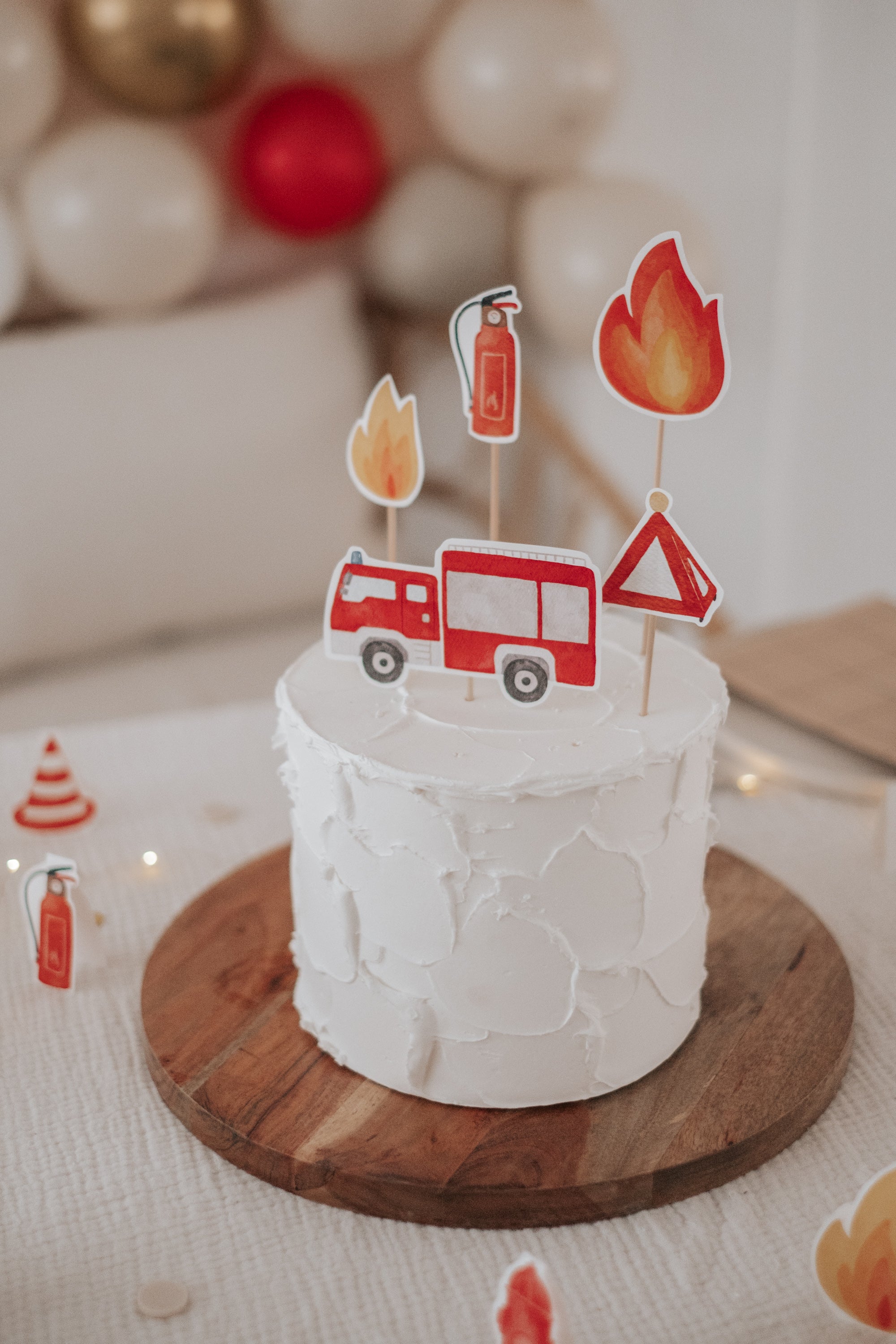 Caketopper Feuerwehr