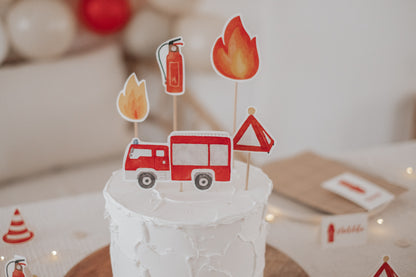 Hej Hanni Caketopper Feuerwehr