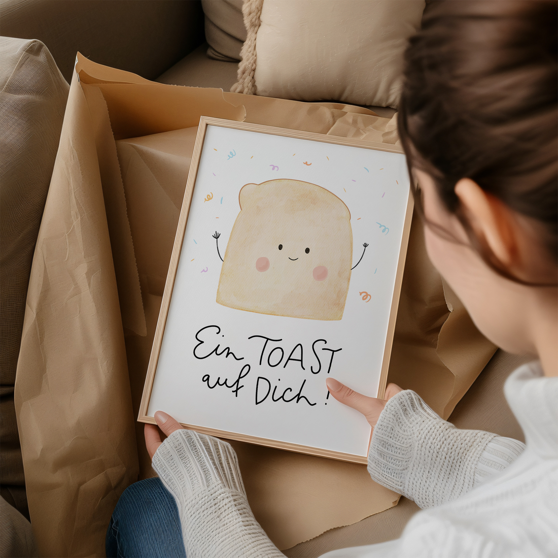 Kinderposter Ein Toast auf Dich