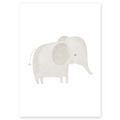Kinderposter Safaritiere Elefant
