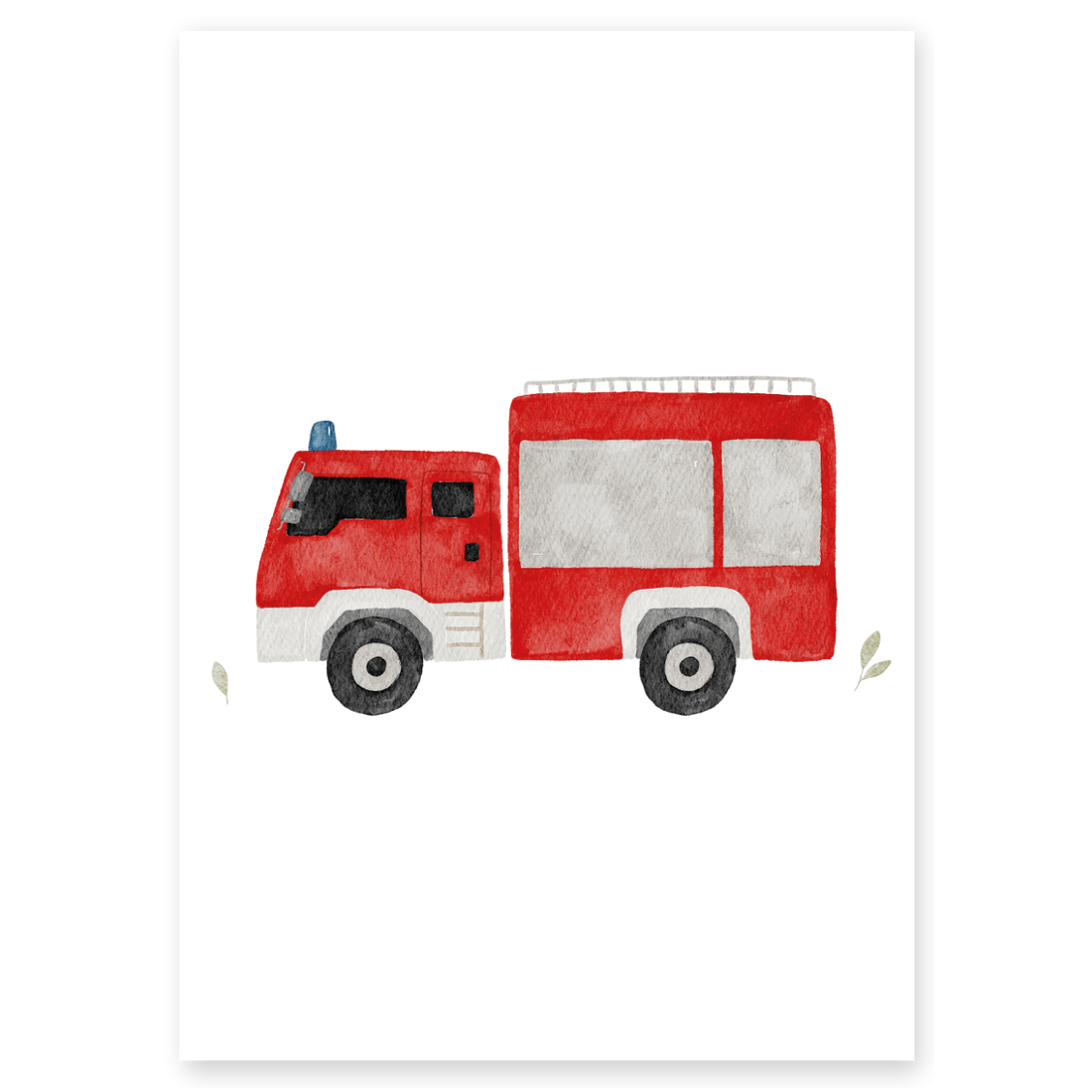 Kinderposter Feuerwehr