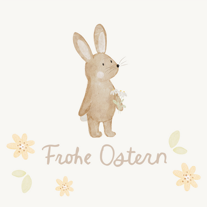 Hej Hanni Bügelbild Frühling Frohe Ostern