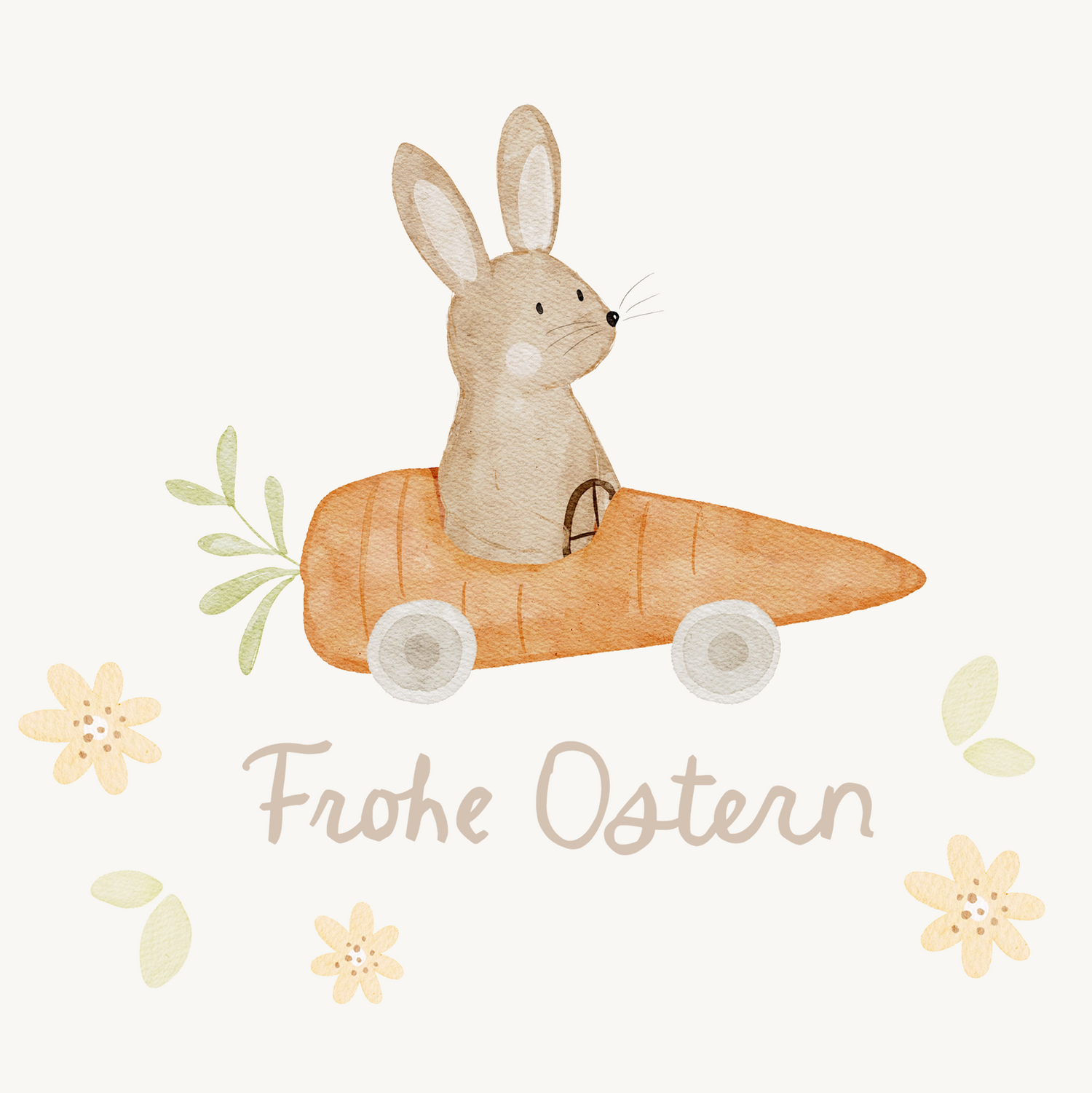 Hej Hanni Bügelbild Frühling Frohe Ostern