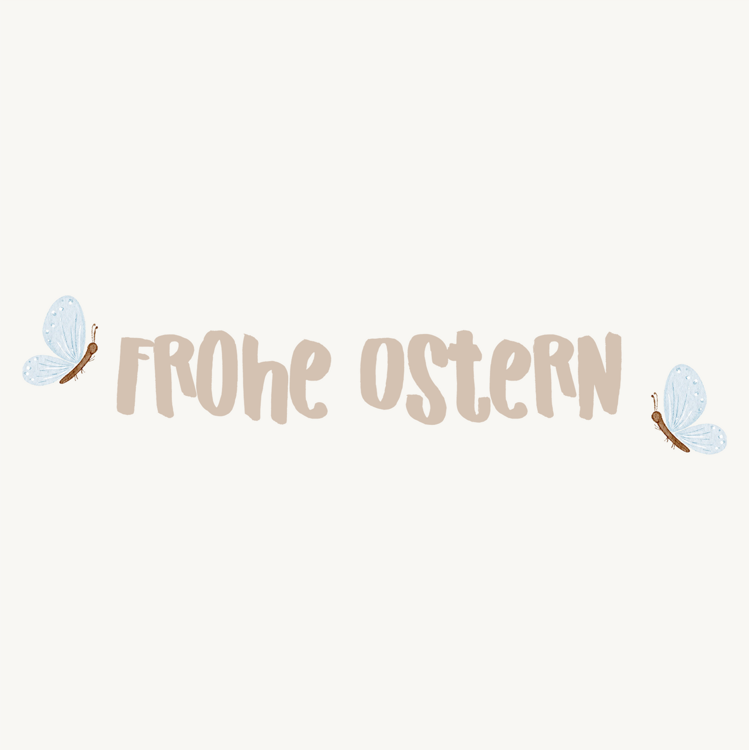 Hej Hanni Bügelbild Frühling Frohe Ostern