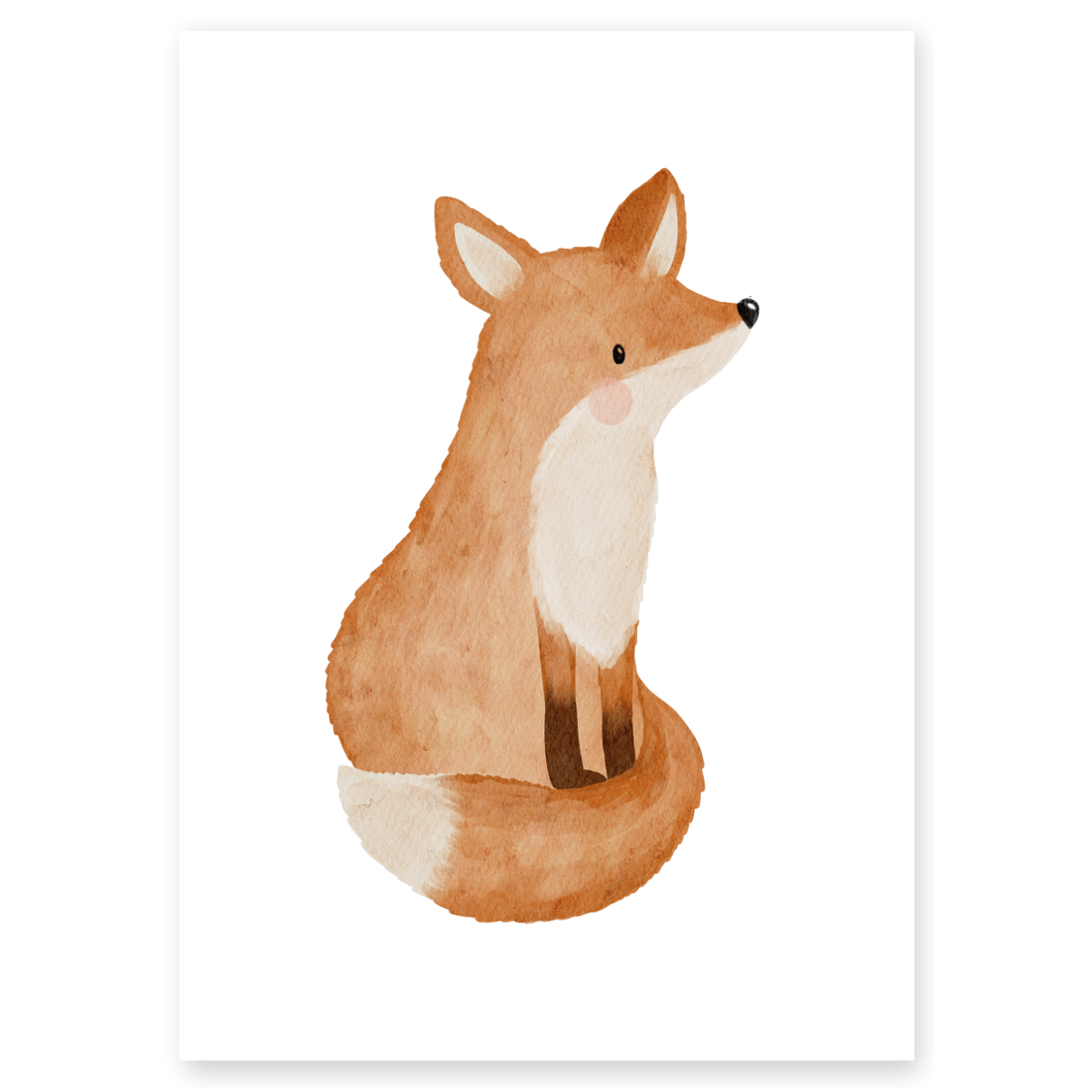 Kinderposter Fuchs