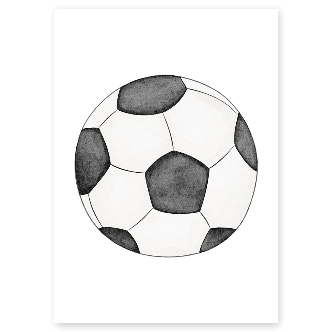 Kinderposter Fußball
