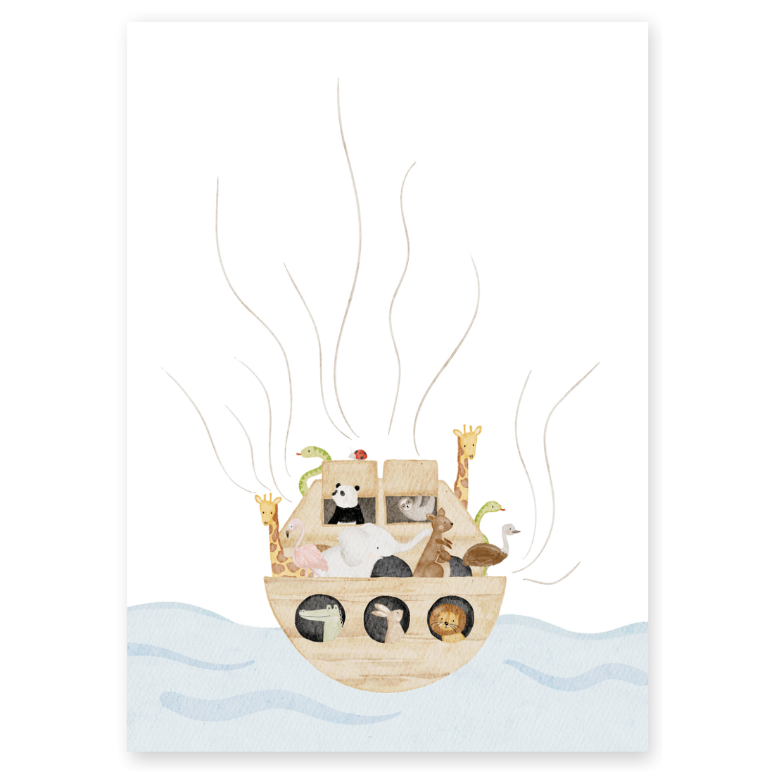 Gästeposter Arche Noah