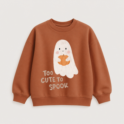 Großes Bügelbild Gespenst too cute to spook